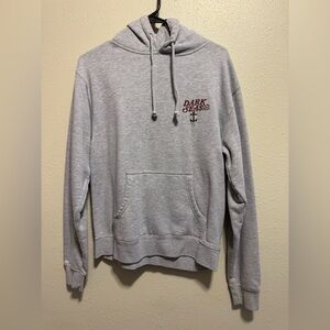 Dark Seas Light Gray Men's Pullover Hoodie